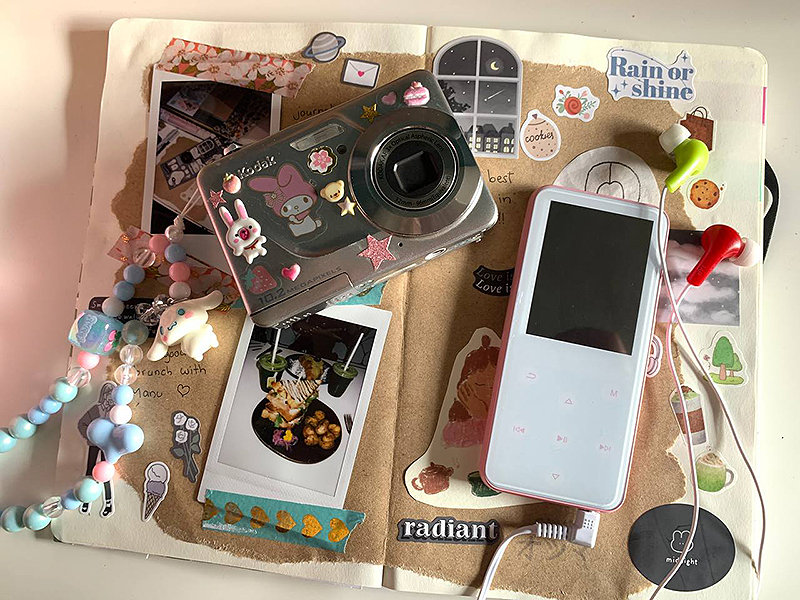Digital Cameras and MP3 Players Against Doomscrolling?