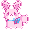pink bunny